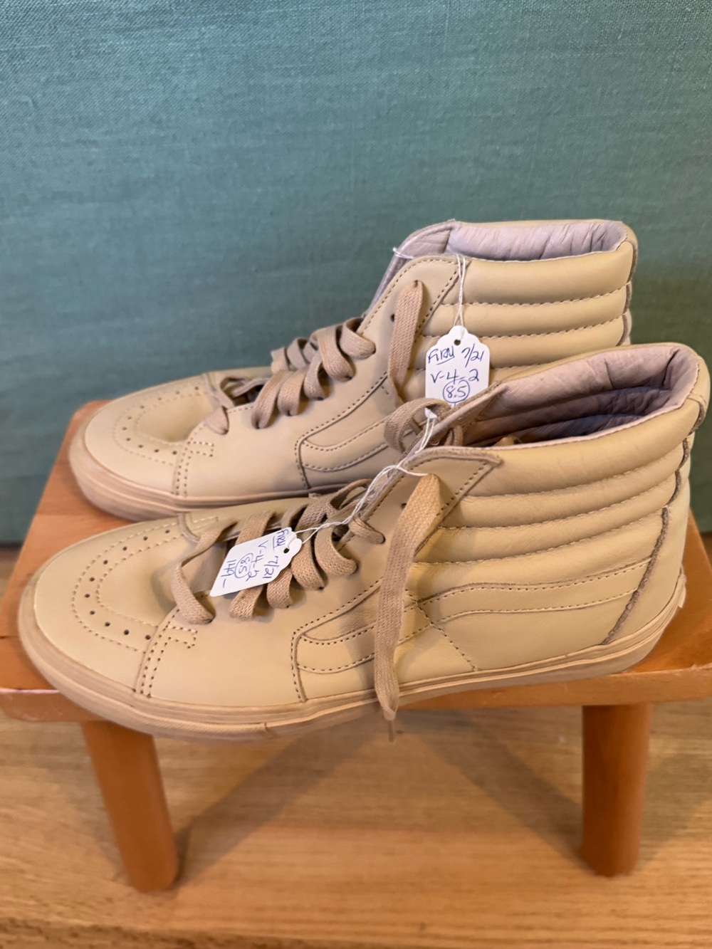 Vans x Opening Ceremony Sk8 Hi in Beige